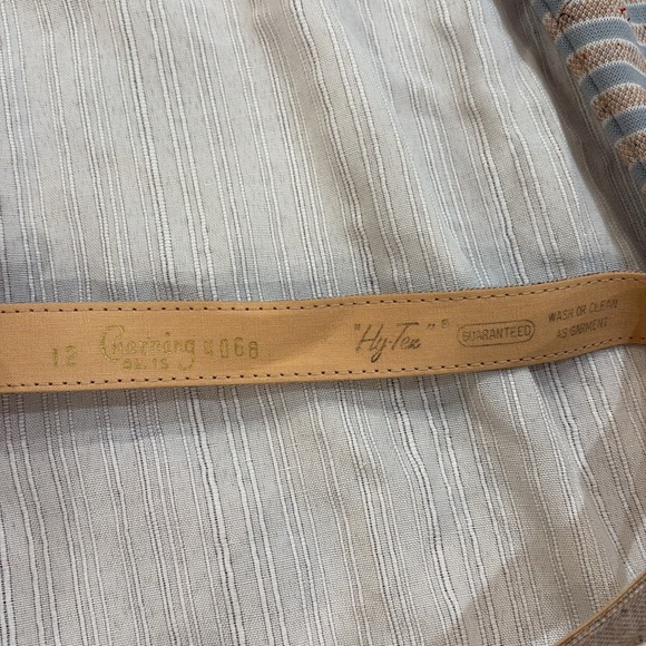 Vintage 1970s Short Sleeved Shacket With Belt - Picture 9 of 11